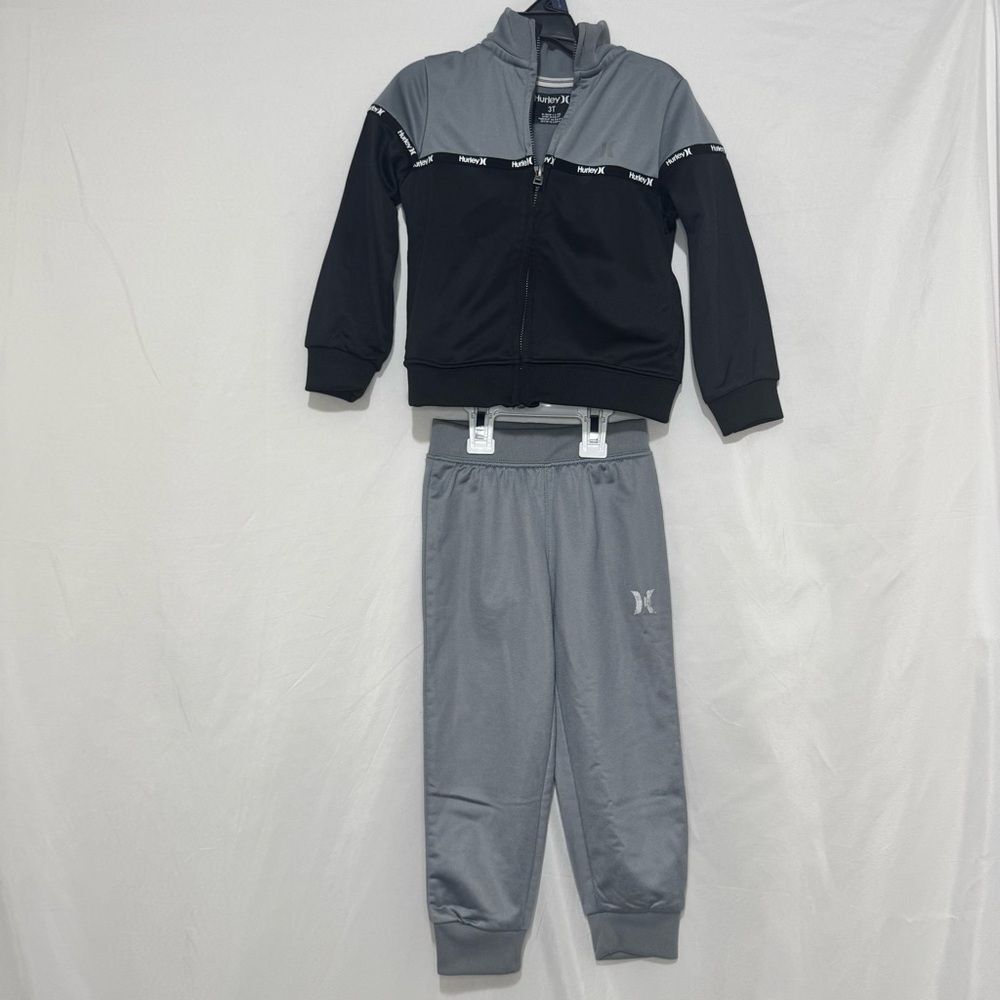 Black & grey Hurley 2 piece set